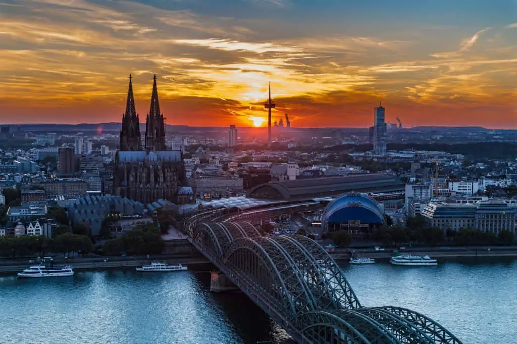 Cologne or Frankfurt