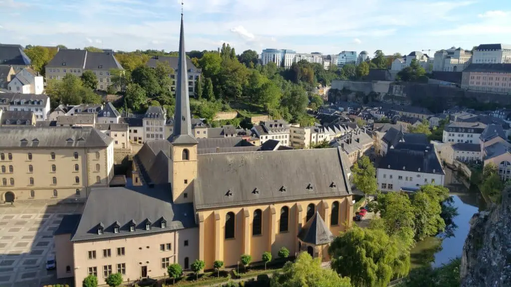 luxembourg city or strasbourg