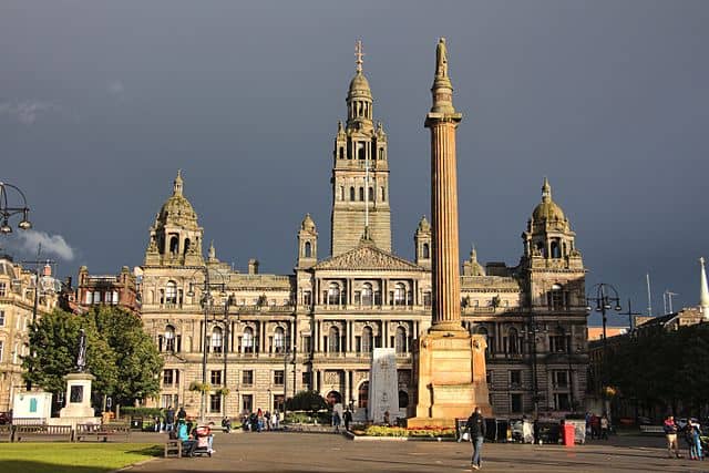 640px George Square and Glasgow City Chambers